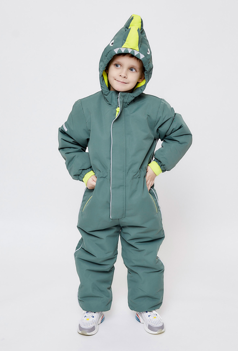Kombinezon zimowy z odblaskami - Dinozaur - 510.15.