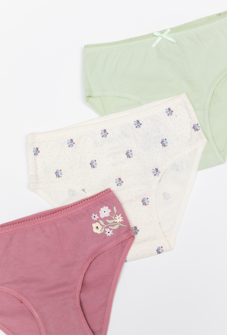 Majtki dziewczęce 3-pak