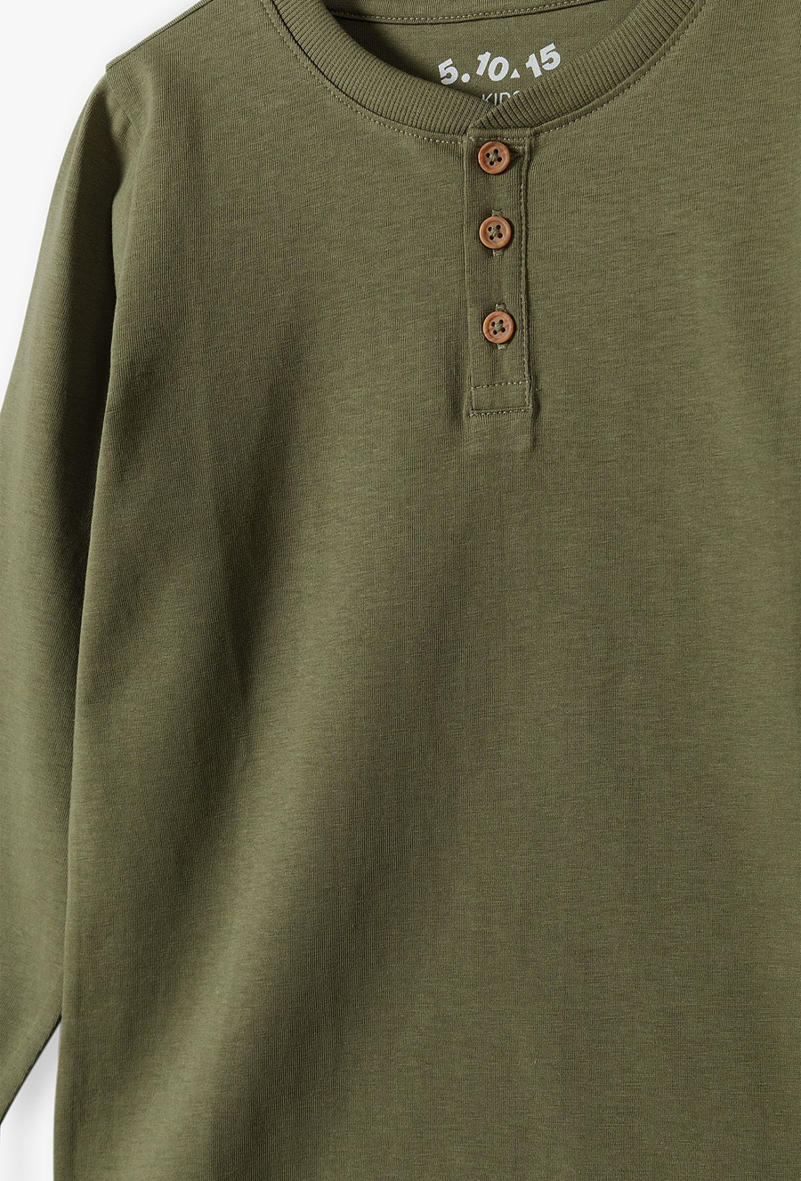 Bawełniana bluzka chłopięca z długim rękawem - 510.15.