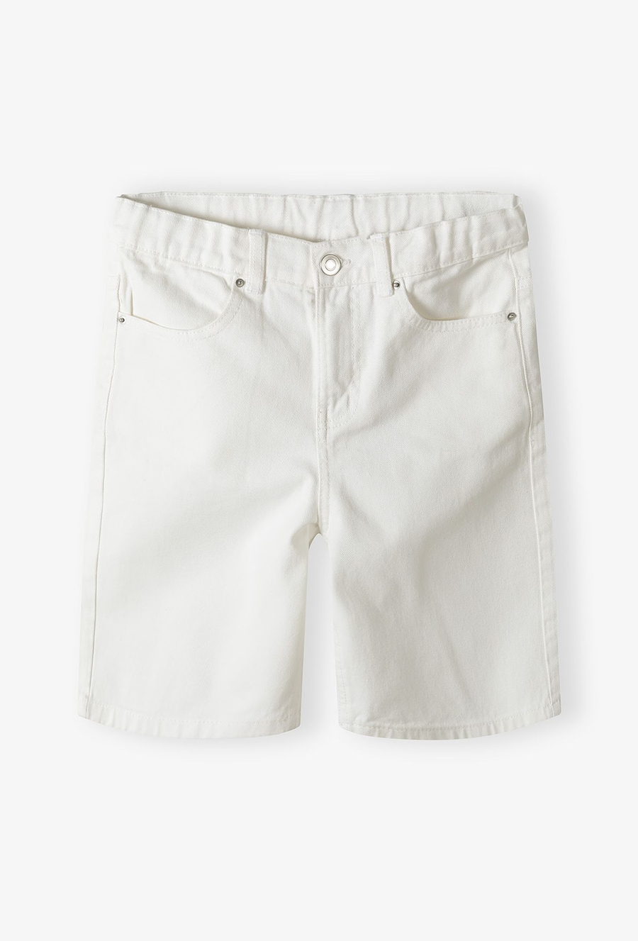 Białe jeansowe spodenki na lato - Limited Edition