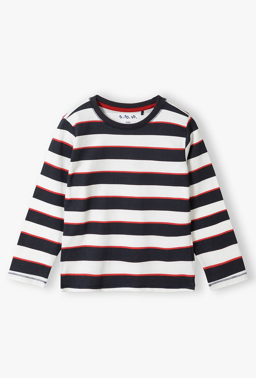Bawełniana bluzka chłopięca w paski - 510.15.