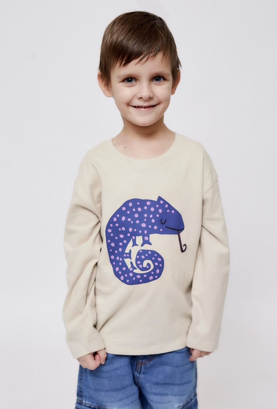 Bluzy chłopięce - długi rękaw - 2-pak