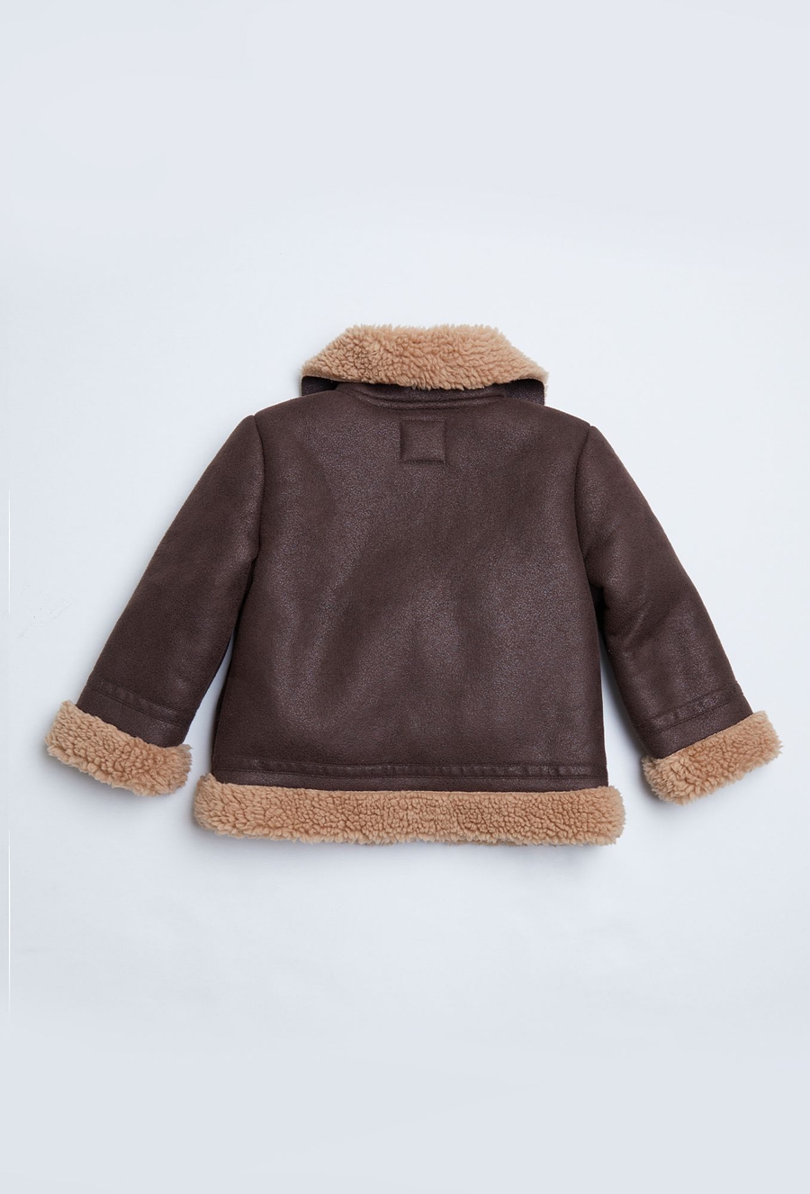 Brązowa ocieplana kurtka dla niemowlaka - Limited Edition