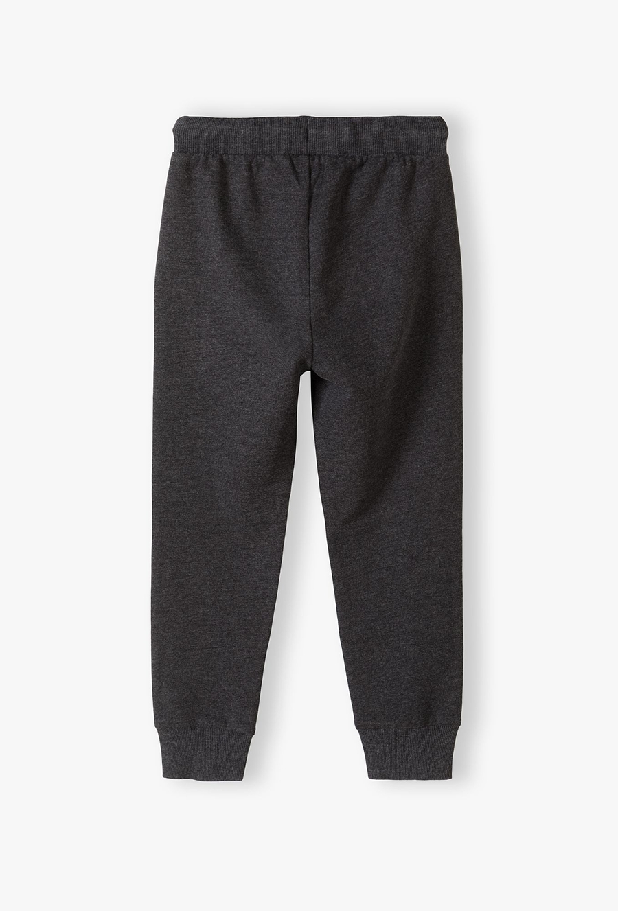 Grafitowe spodnie dresowe dla chłopca - slim - 510.15.