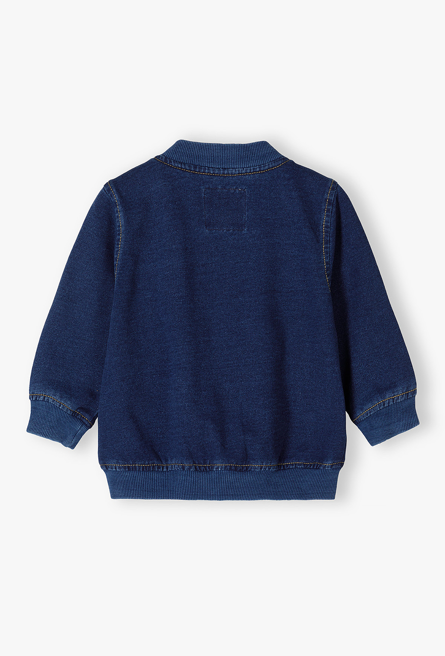 Bluza z dzianiny jeans - bomber - 510.15.