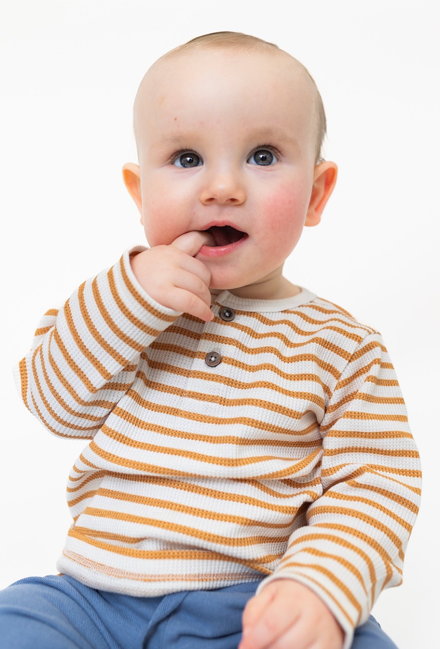 Bluzka niemowlęca w paski