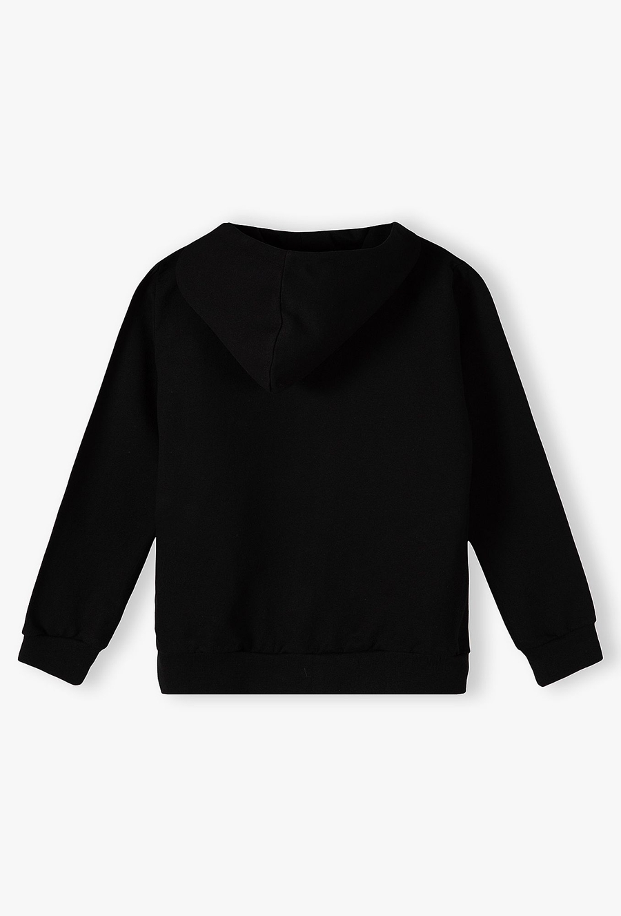 Rozpinana bluza dla dziewczynki z kapturem