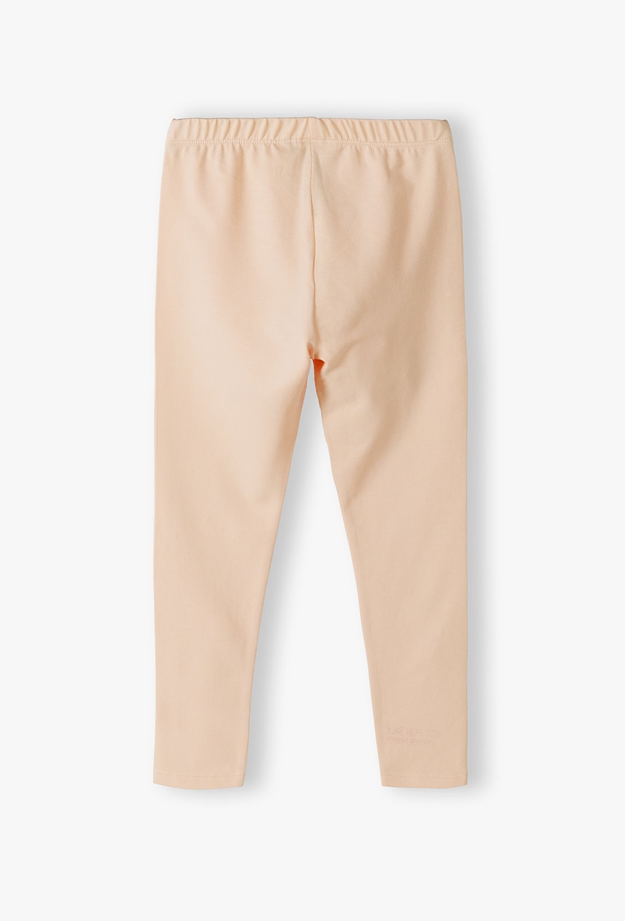 Dzianinowe leginsy z kwiatkami na kolanach - 510.15.