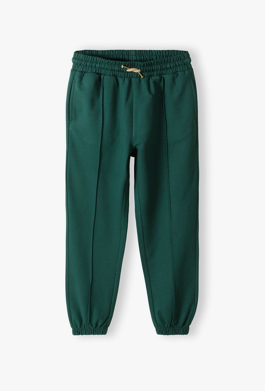 Spodnie dresowe zielone dla dziewczynki