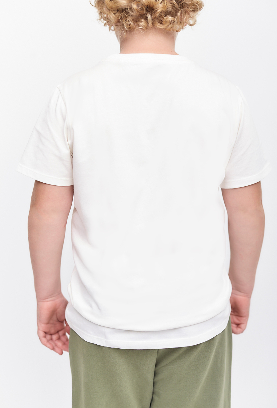 T-shirt dla chłopca - Great Day - ecru - Lincoln&Sharks