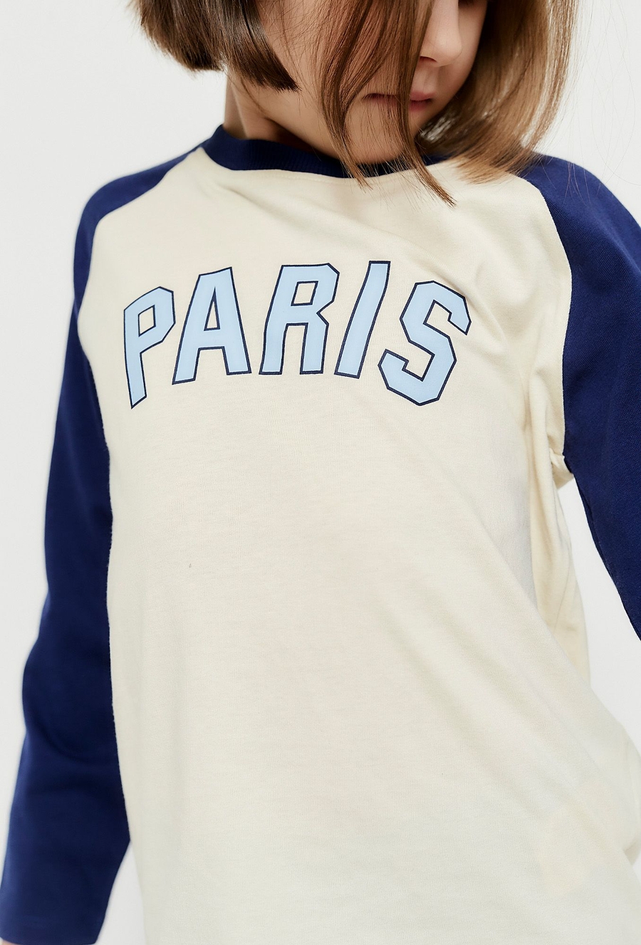 Bluzka z długim rękawem dla dziewczynki