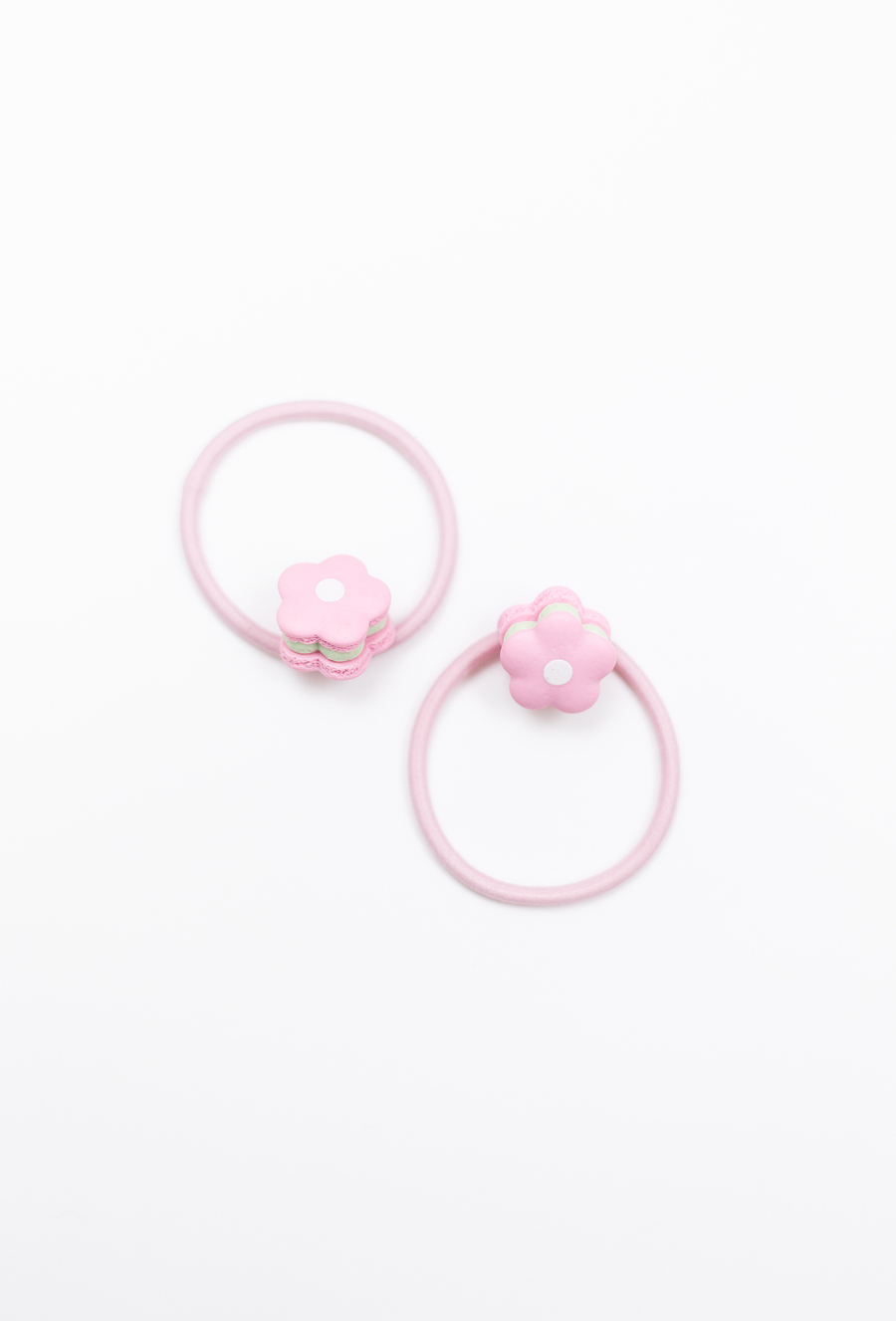 Gumki do włosów z ozdobą