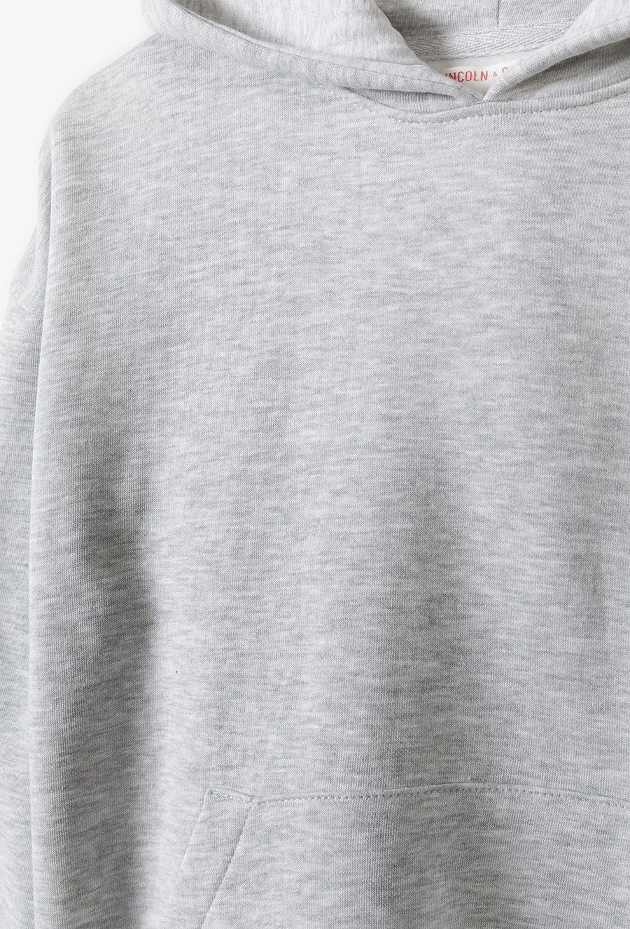 Bluza dresowa z kapturem nierozpinana - basic - Limited Edition