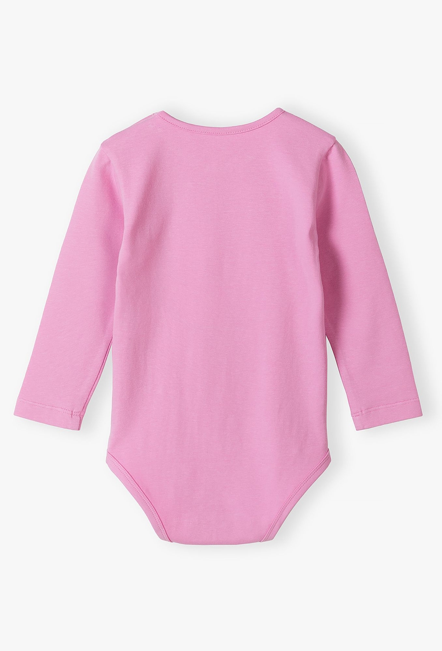 Różowe body z długim rękawem - mini mama - 510.15.