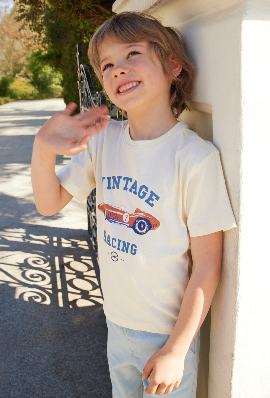 T-shirt chłopięcy z nadrukiem