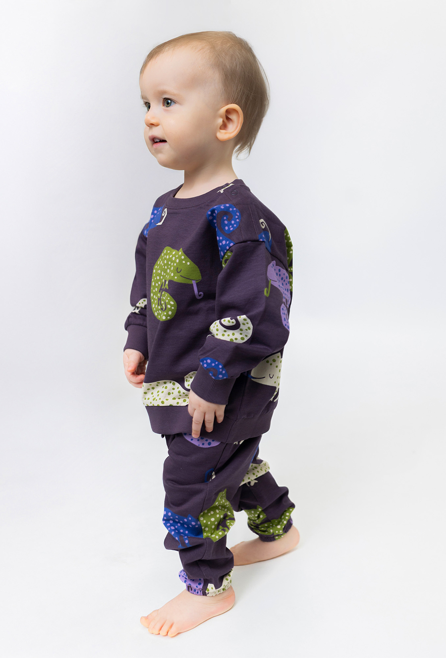 Komplet dresowy w kameleony