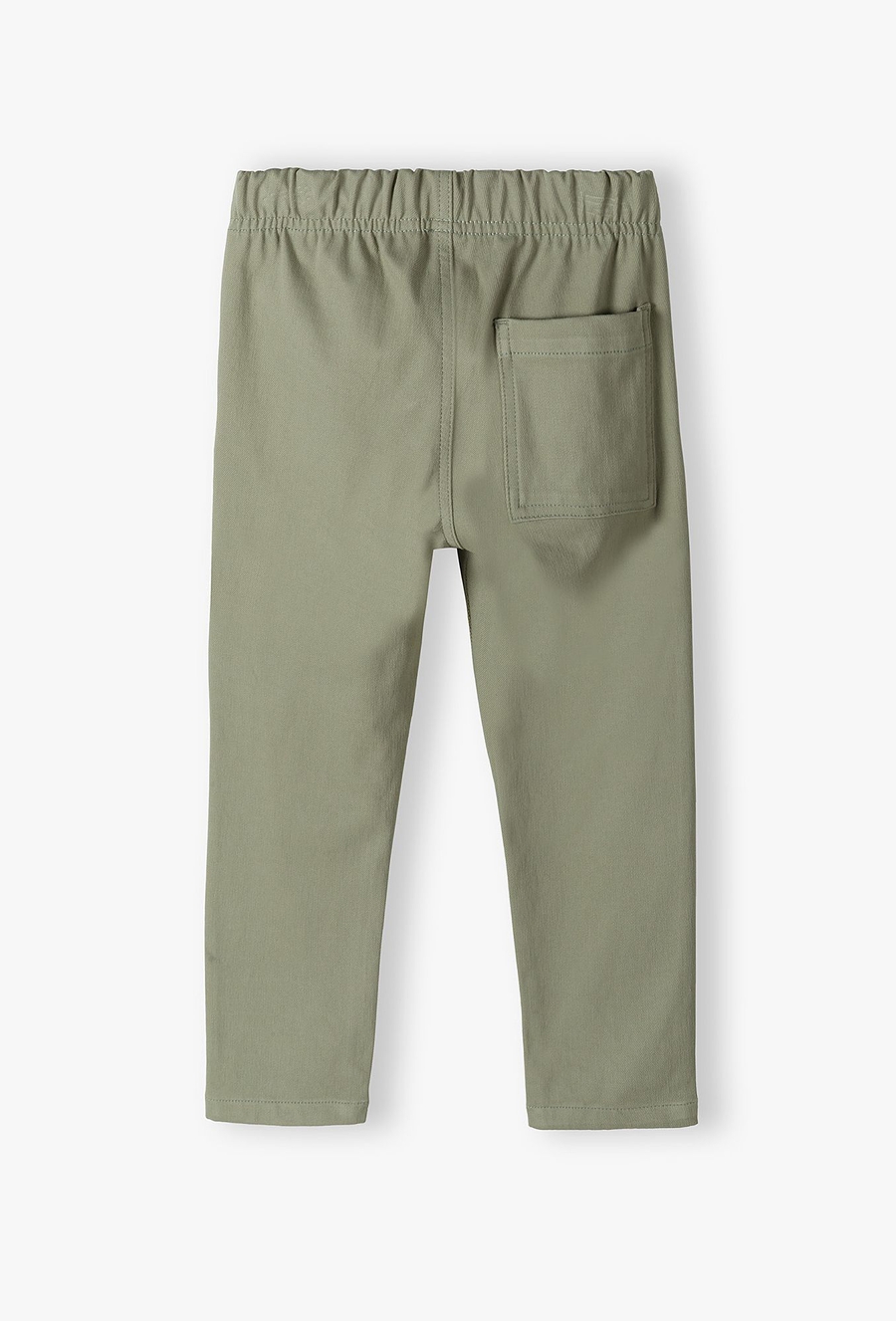 Zielone dzianinowe spodnie slim dla chłopca - Lincoln&Sharks