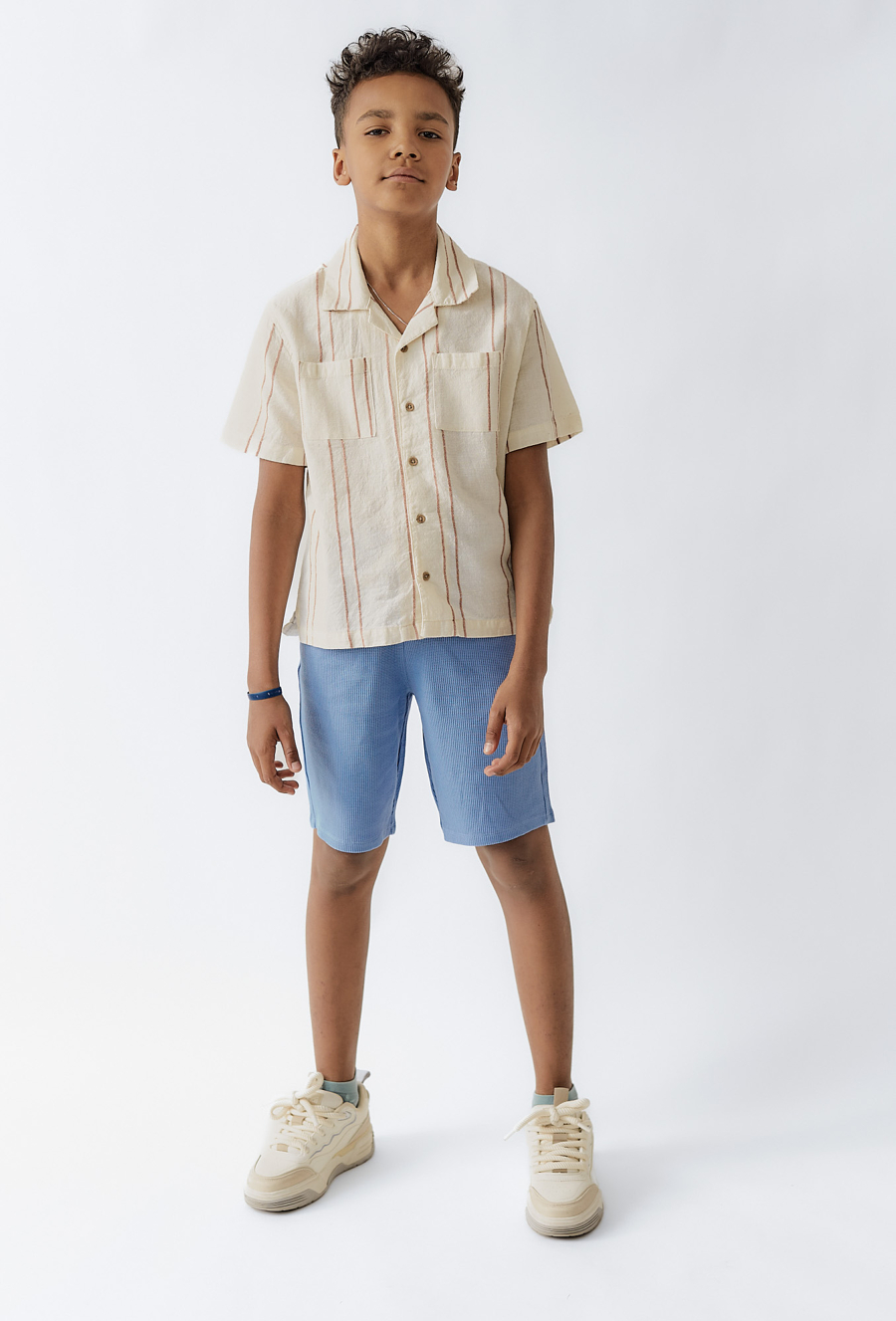 Dzianinowe szorty chłopięce