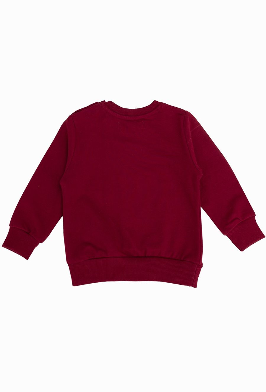 Komplet niemowlęcy: bluza z haftem i legginsy w kwiaty.