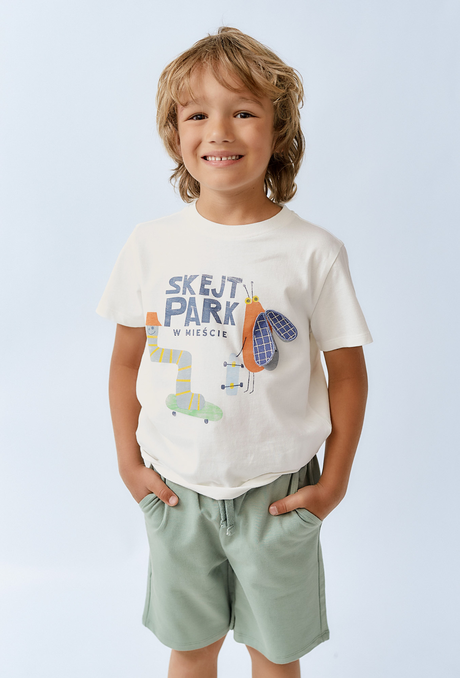 Bawełniana koszulka chłopięca