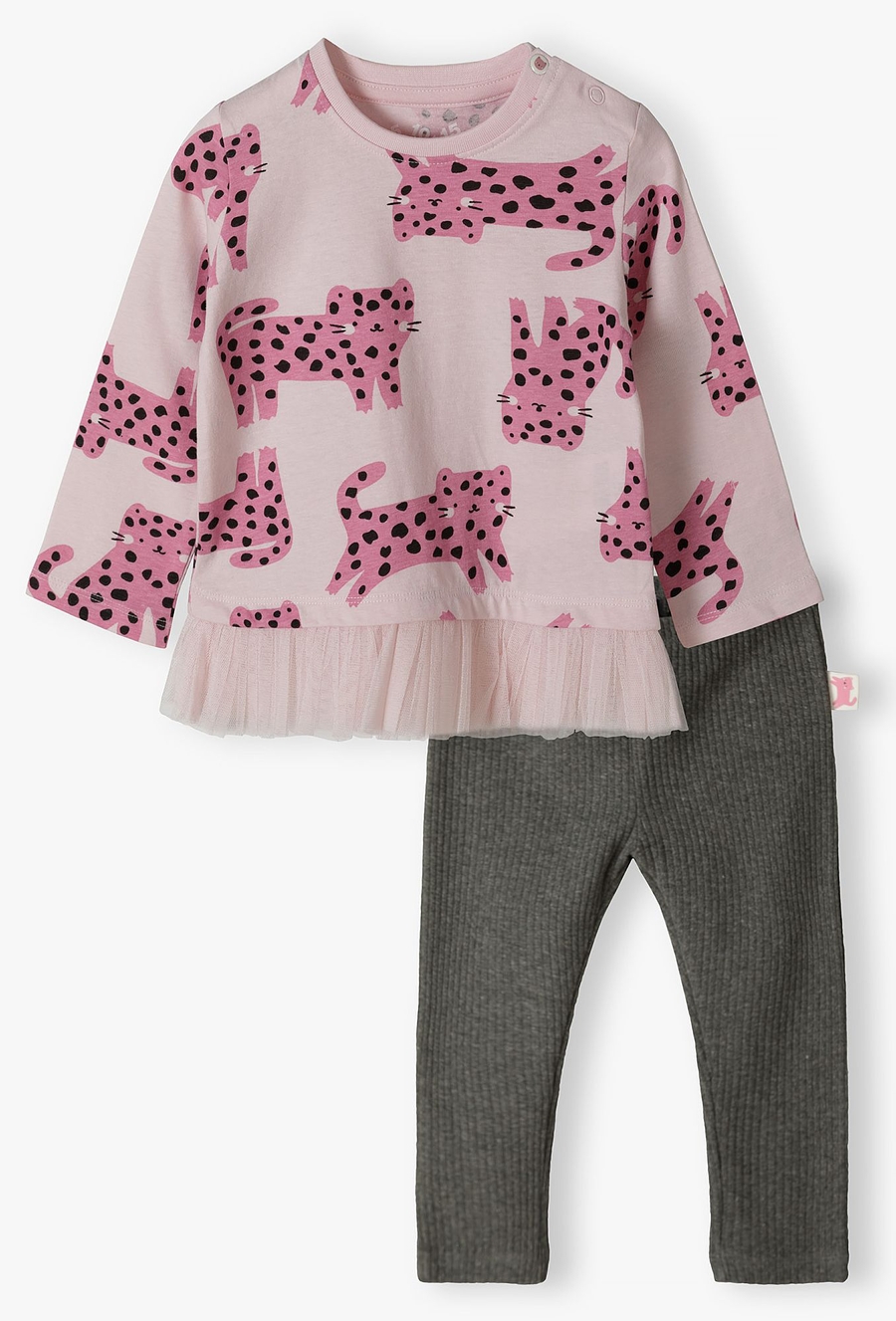 Komplet spodenki i bluzka dla dziewczynki - 510.15.