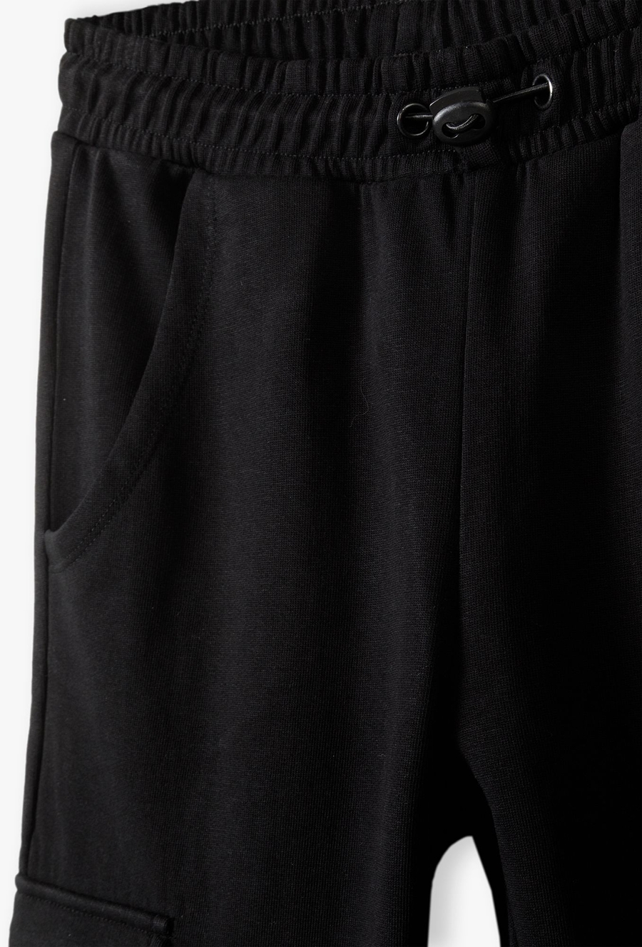 Czarne spodnie dresowe bojówki - Limited Edition