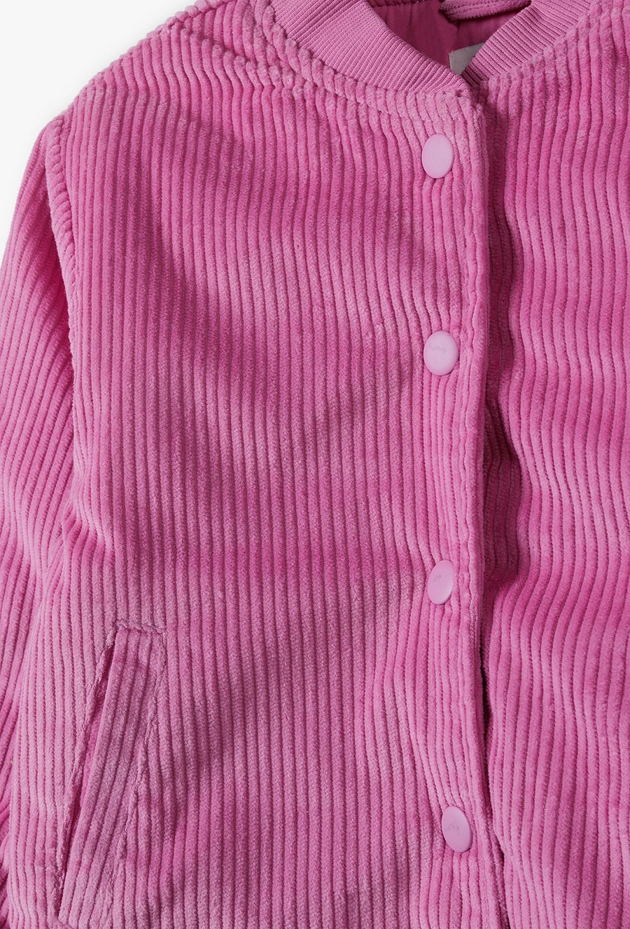 Kurtka pikowana bomberka - różowa - Limited Edition