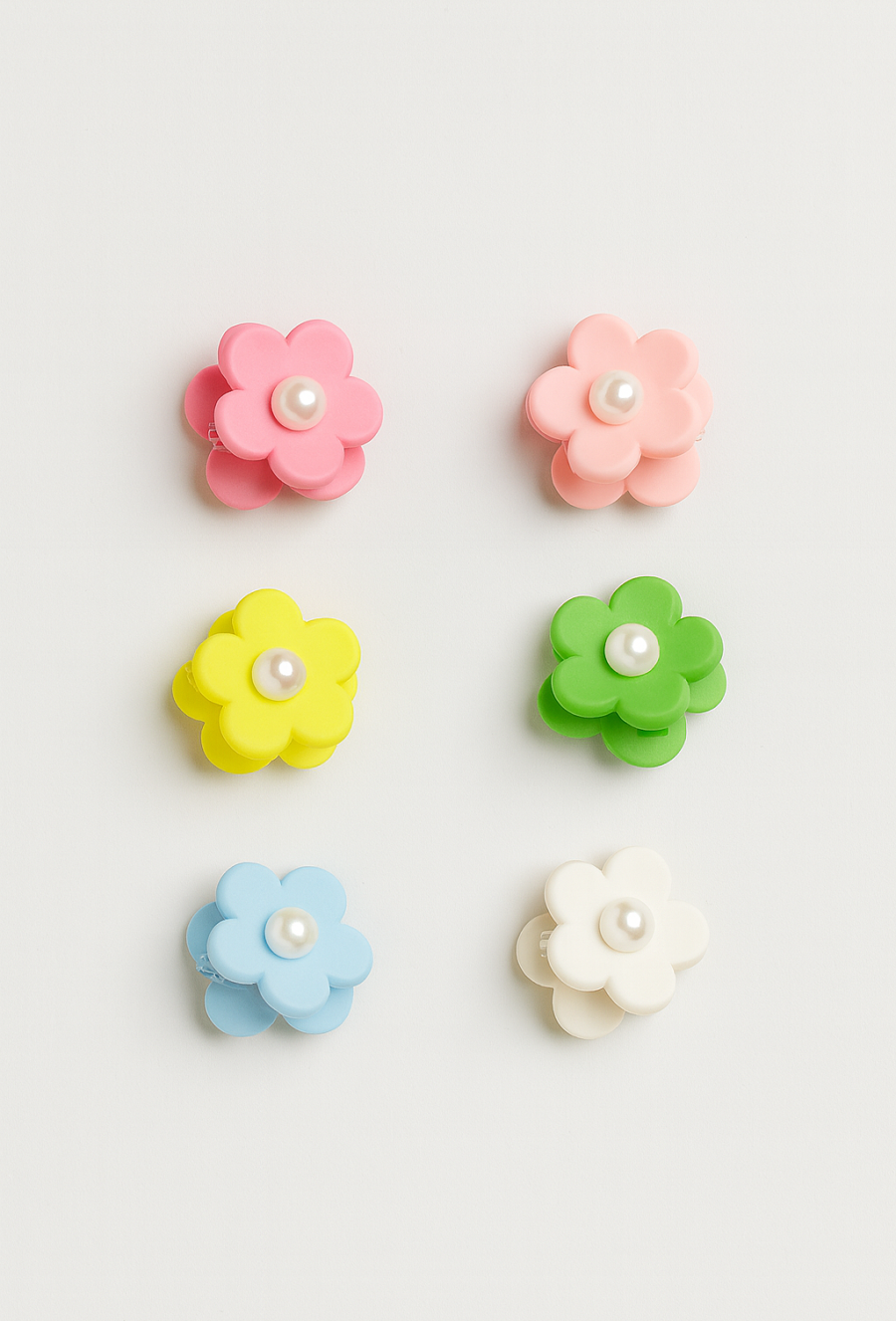 Spinki do włosów - kwiatki