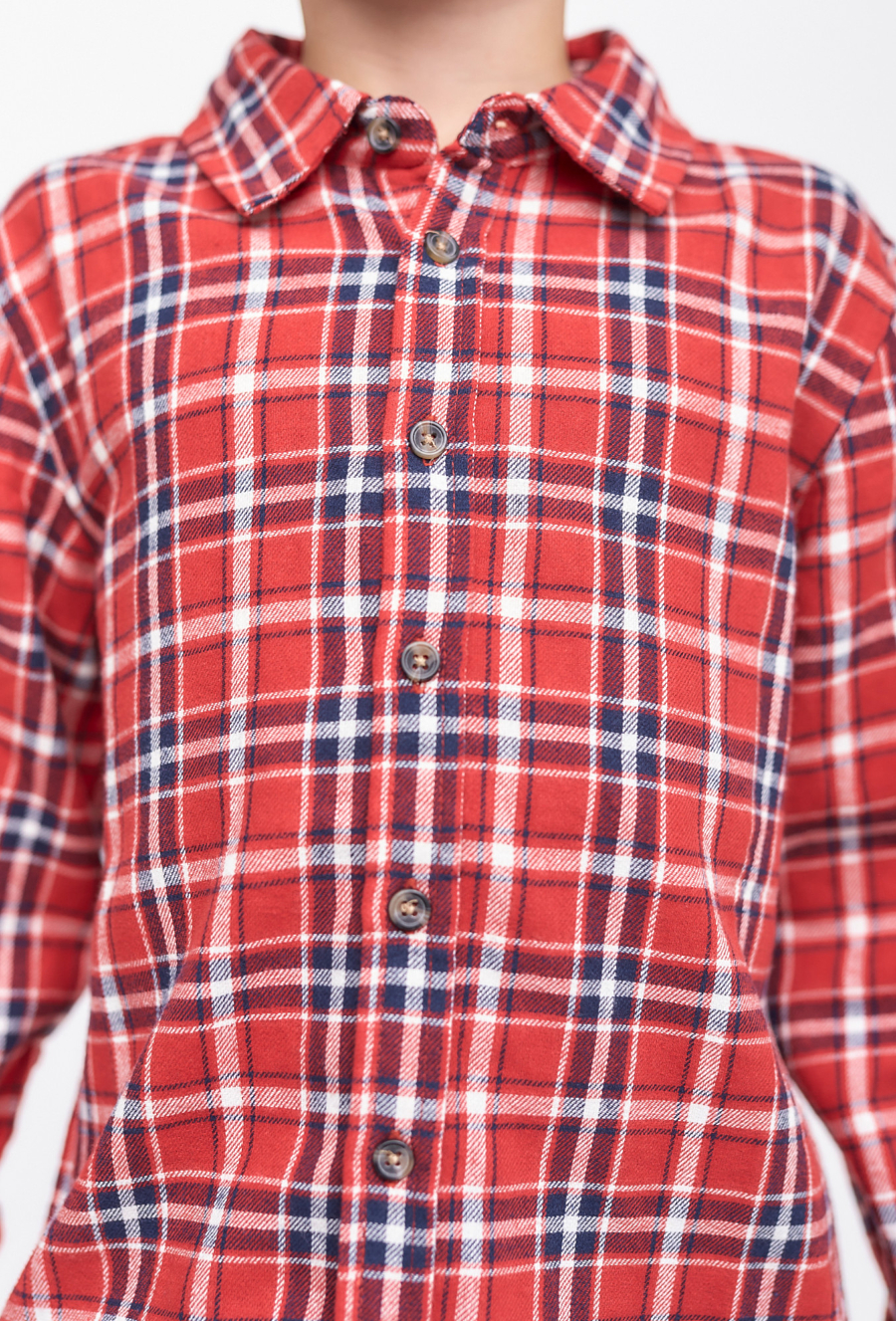 Koszula rozpinana w atę z długim rękawem