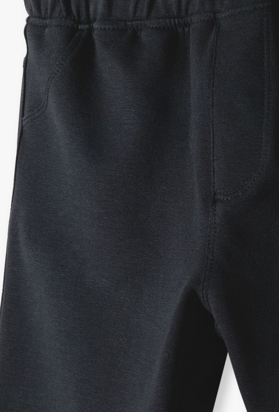 Czarne spodnie tregginsy dla dziewczynki