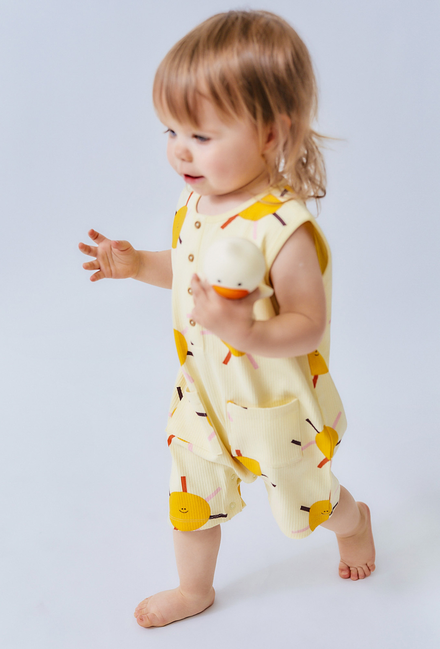 Krótkie body-pajacyk niemowlęcy