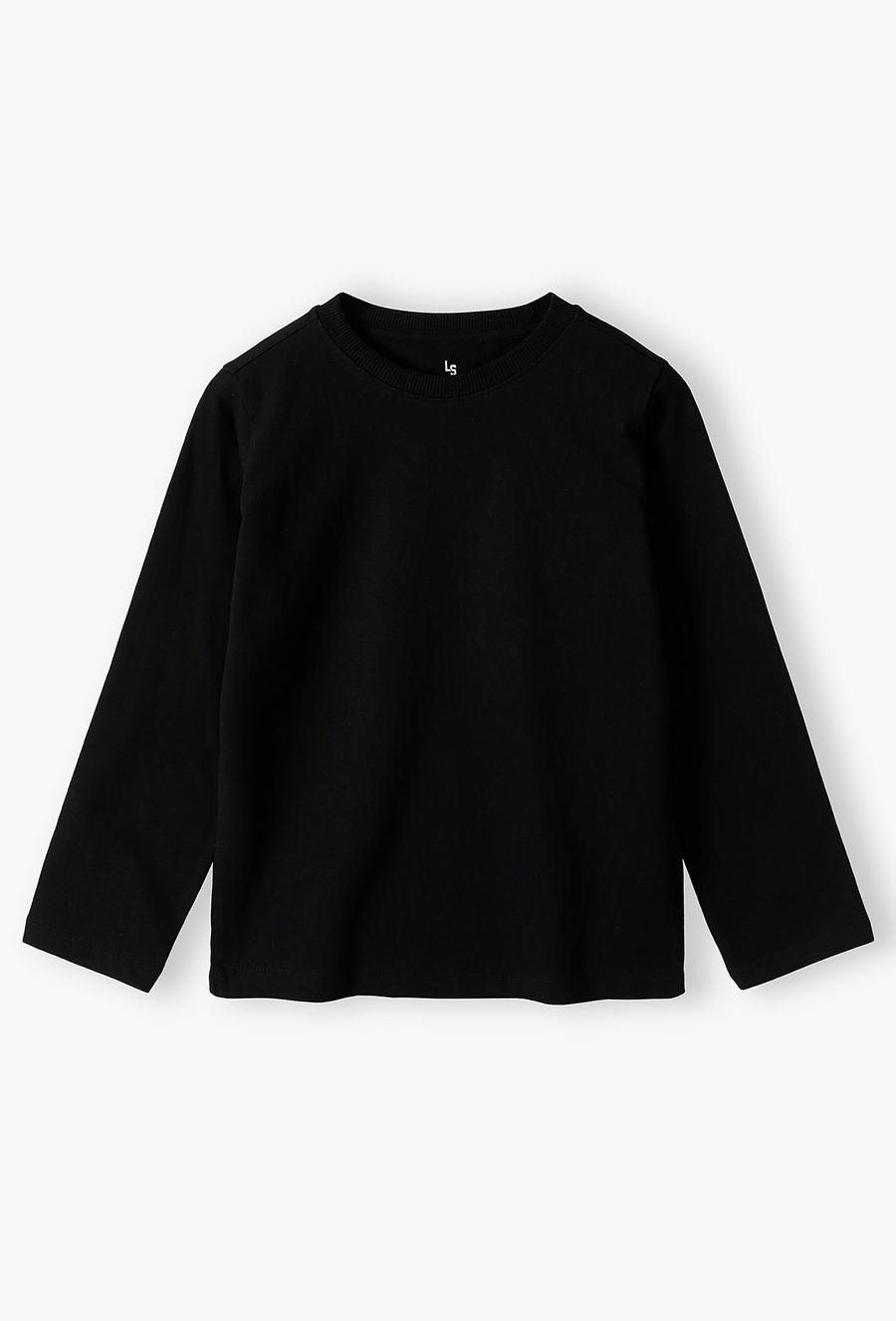Czarna bluzka basic - długi rękaw - Lincoln&Sharks