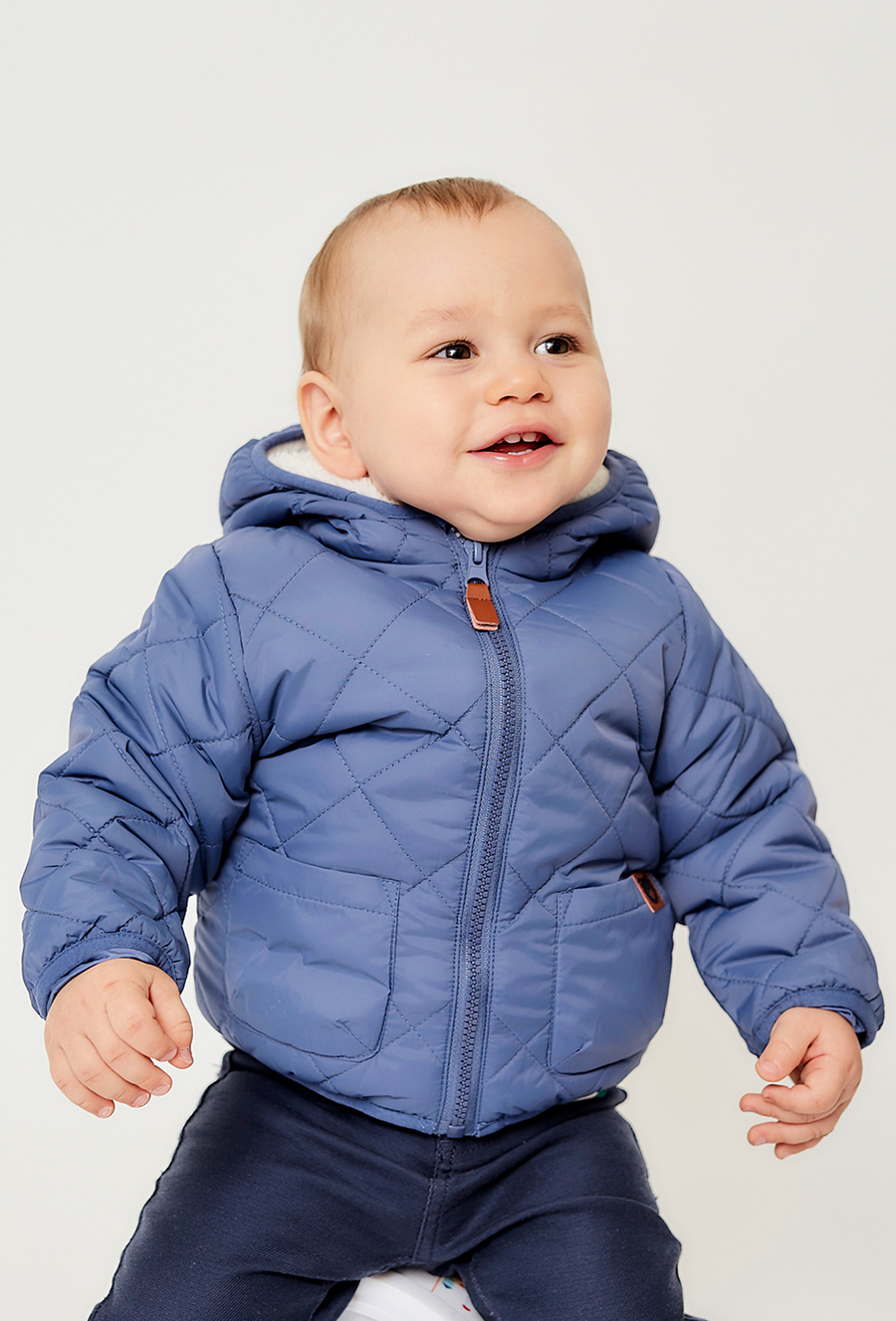 Zimowa pikowana kurtka dla niemowlaka - 510.15.