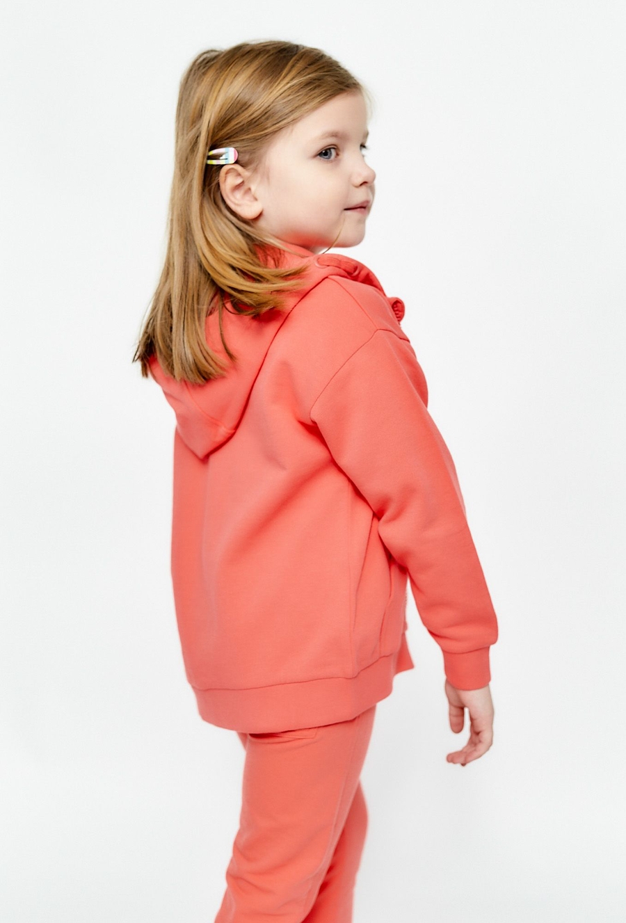 Rozpinana bluza dresowa z kapturem