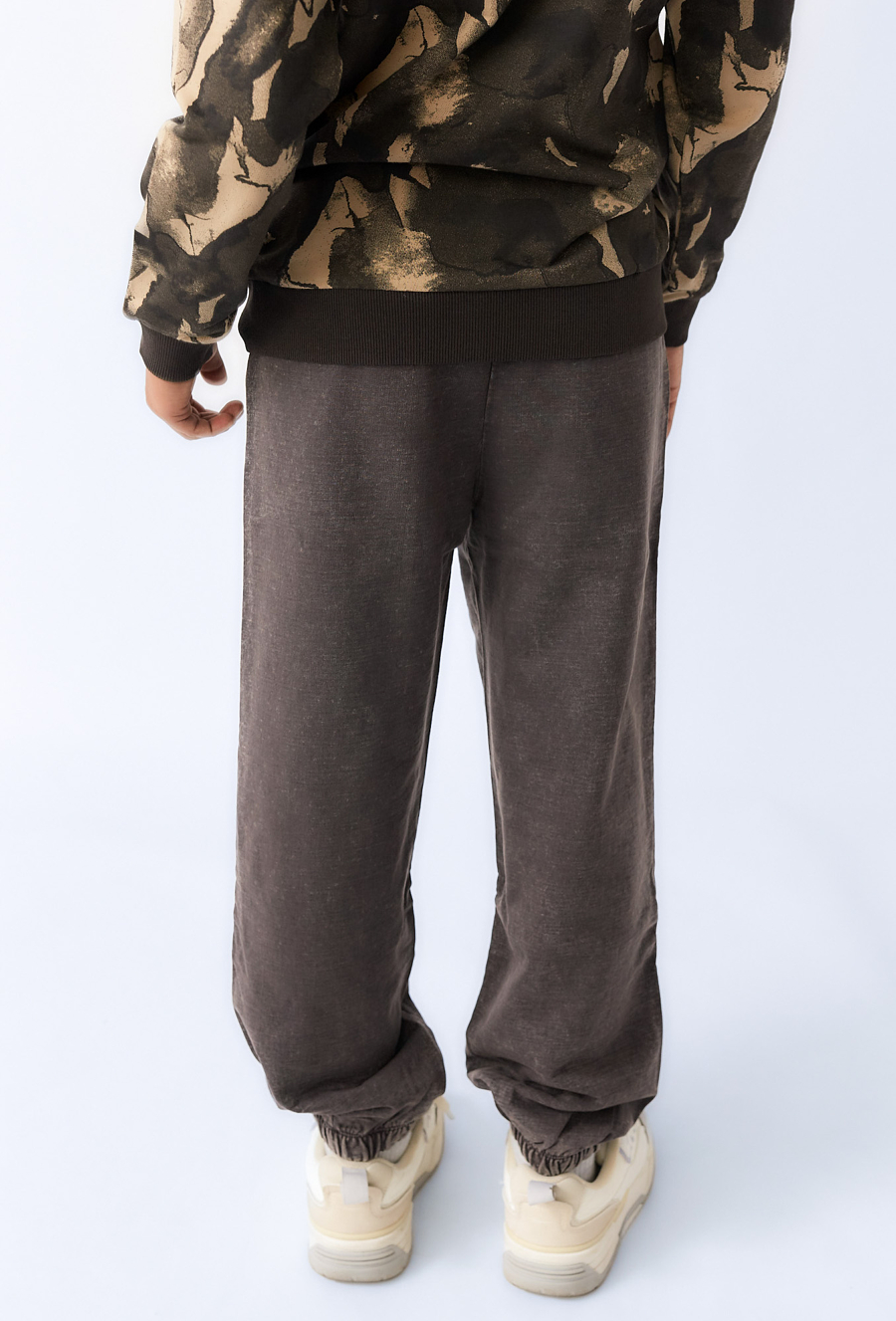 Spodnie dresowe chłopięce - luźny ój