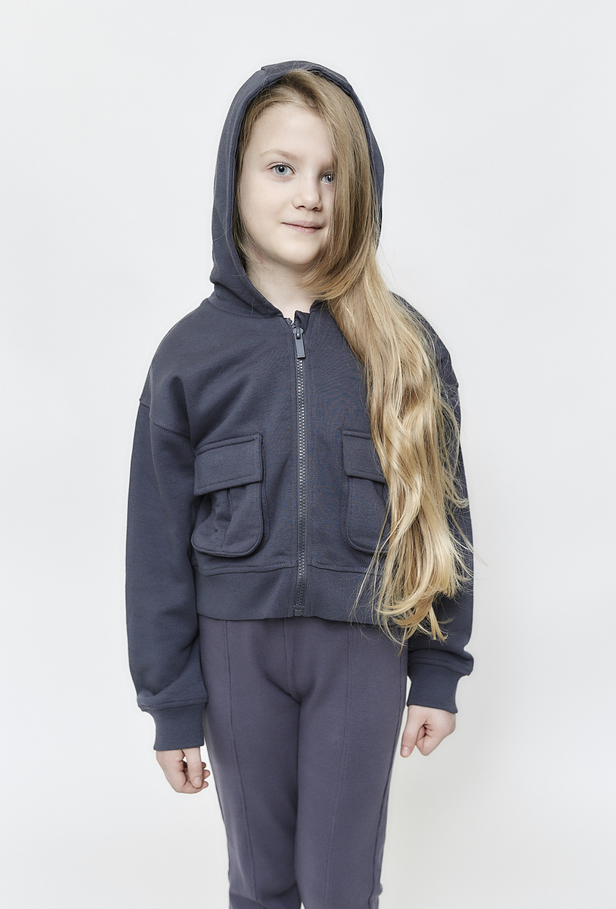 Bluza rozpinana z kapturem