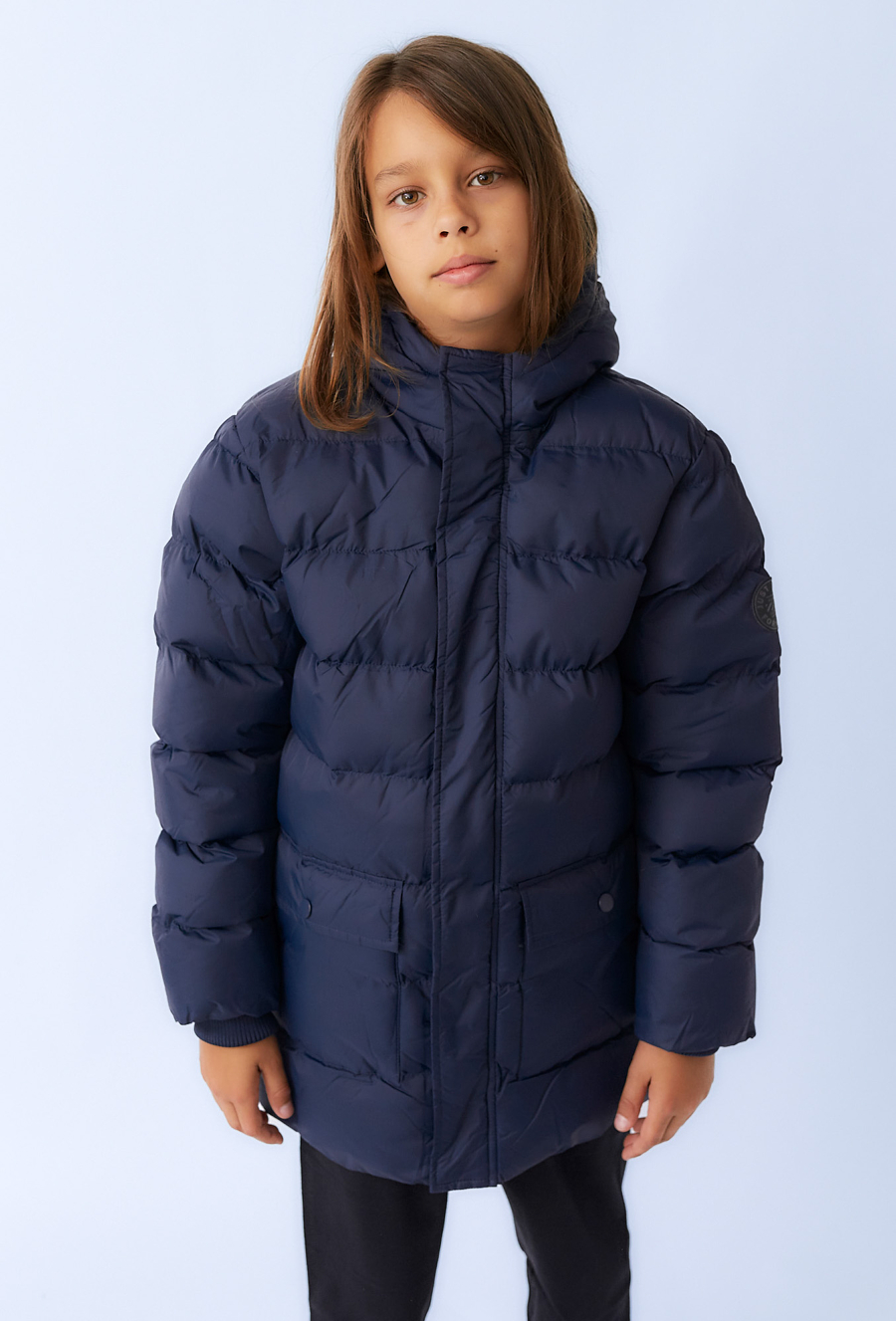 Zimowa pikowana kurtka dla chłopca - Lincoln&Sharks