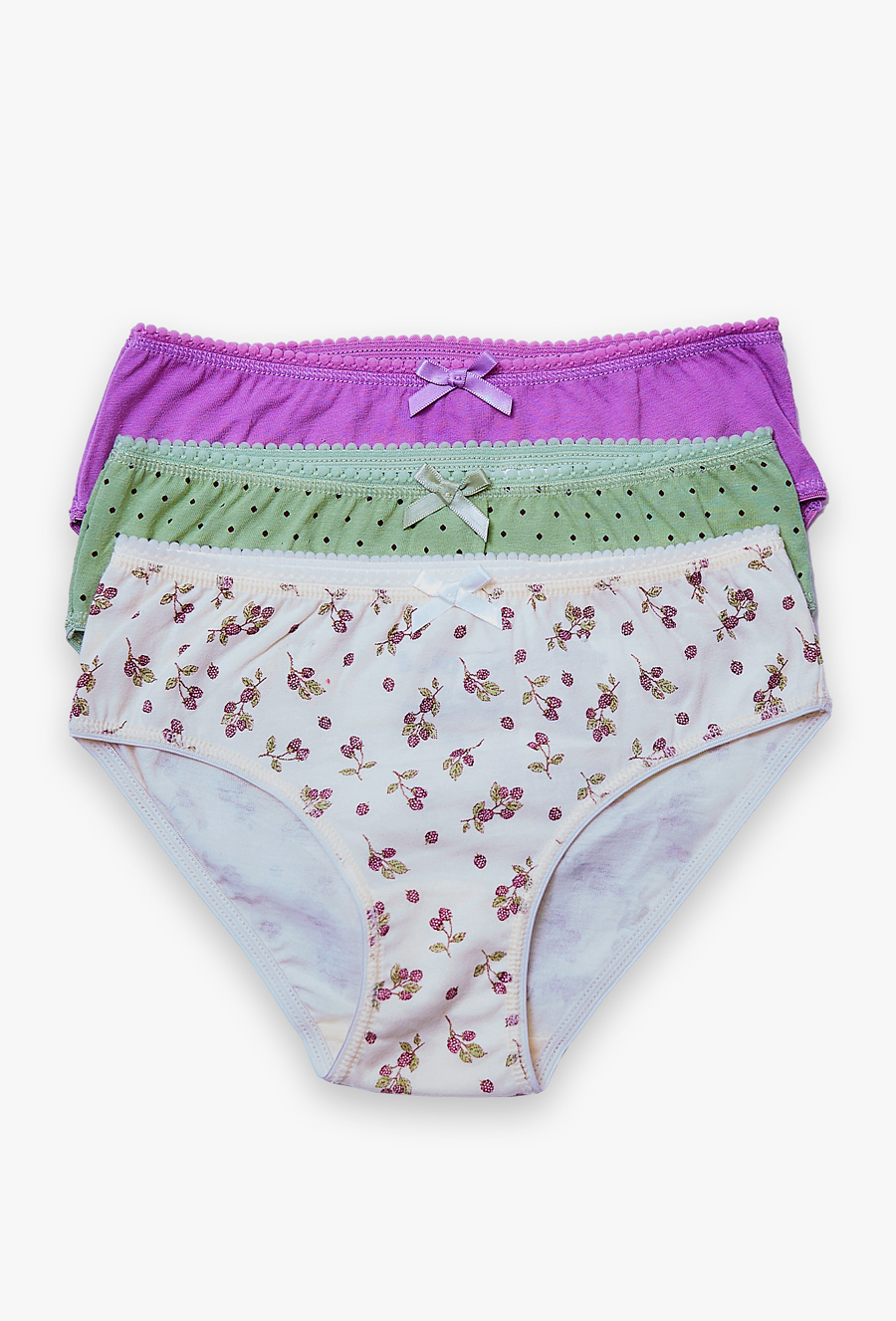 Kolorowe majtki dla dziewczynki 3-pak