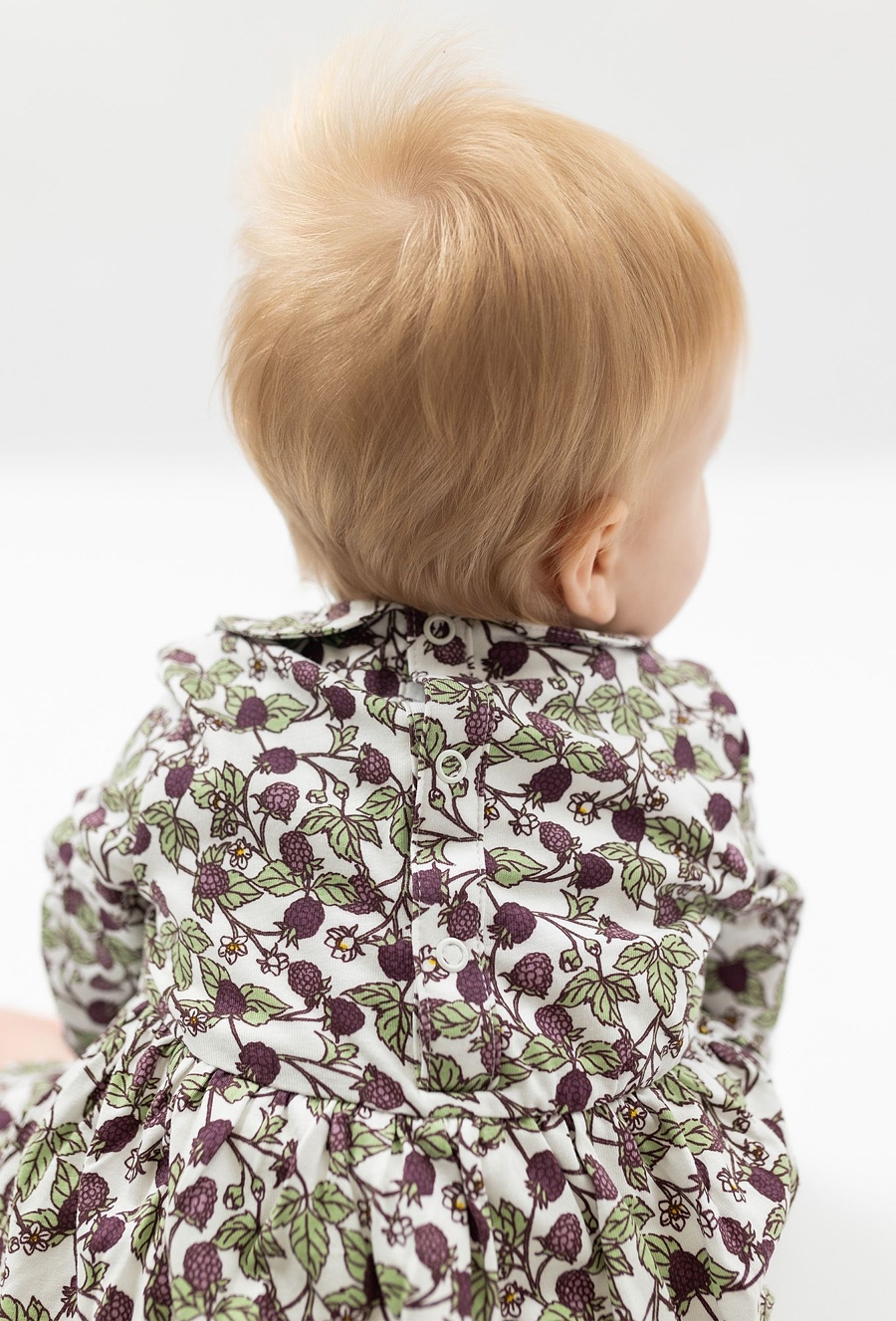 Body sukienka z długim rękawem