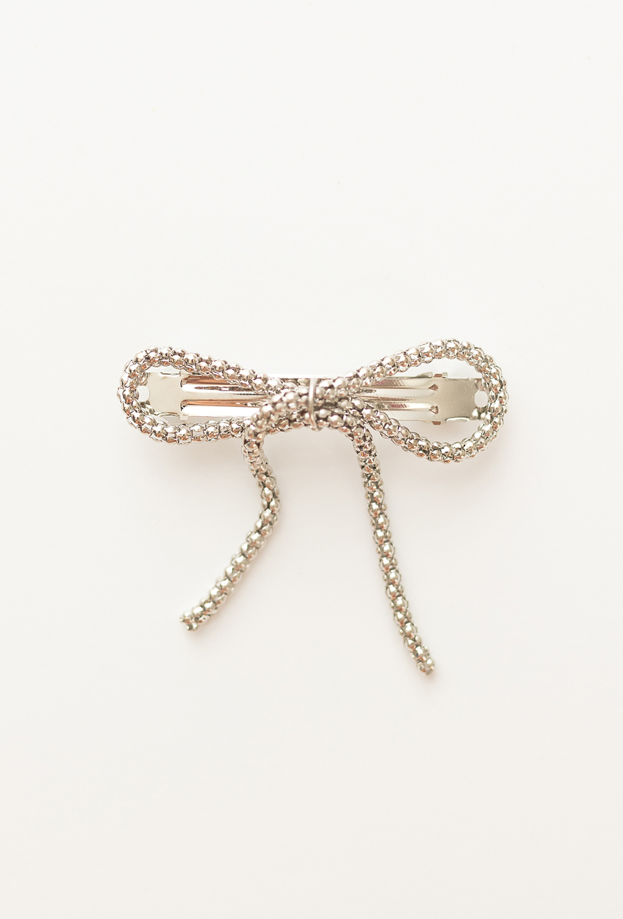 Spinka do włosów z cyrkoniami w kształcie kokardki