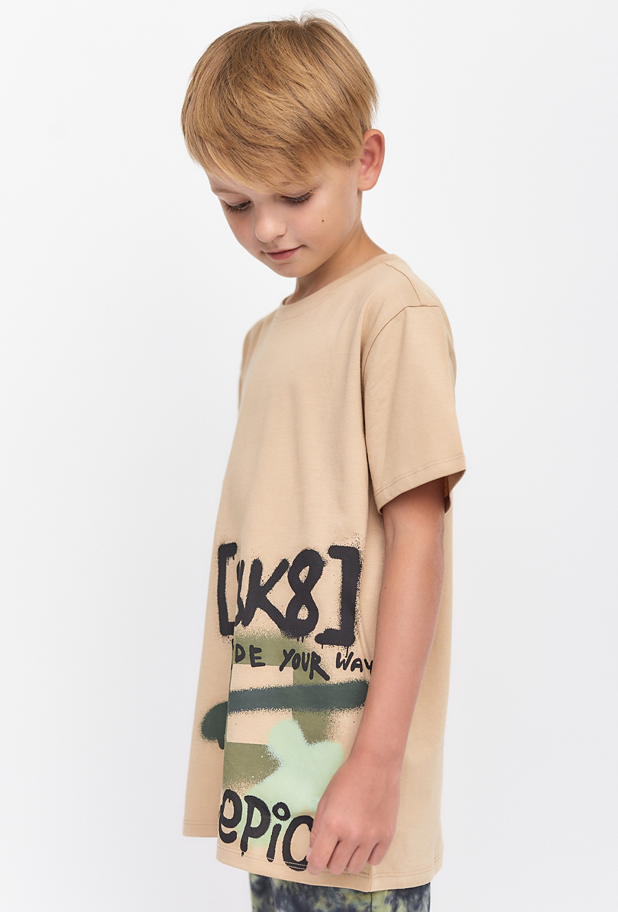 T-shirt chłopięcy - oversize