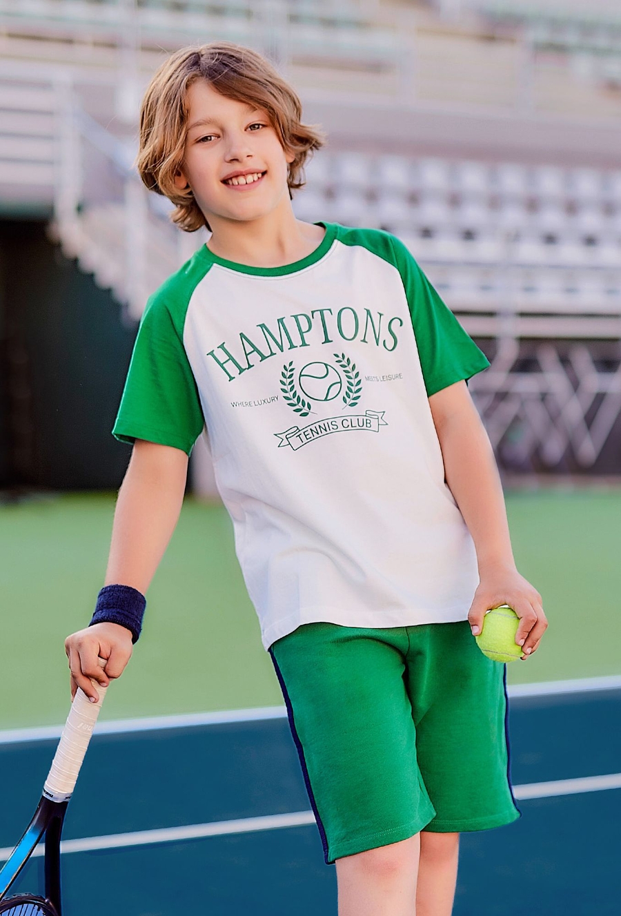 Bluzka z ótkim rękawem - Hamptons - Limited Edition