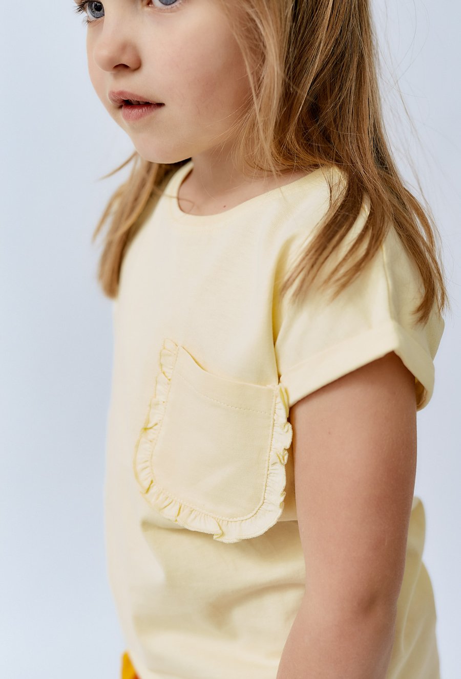 Koszulka dziewczęca z kieszonką