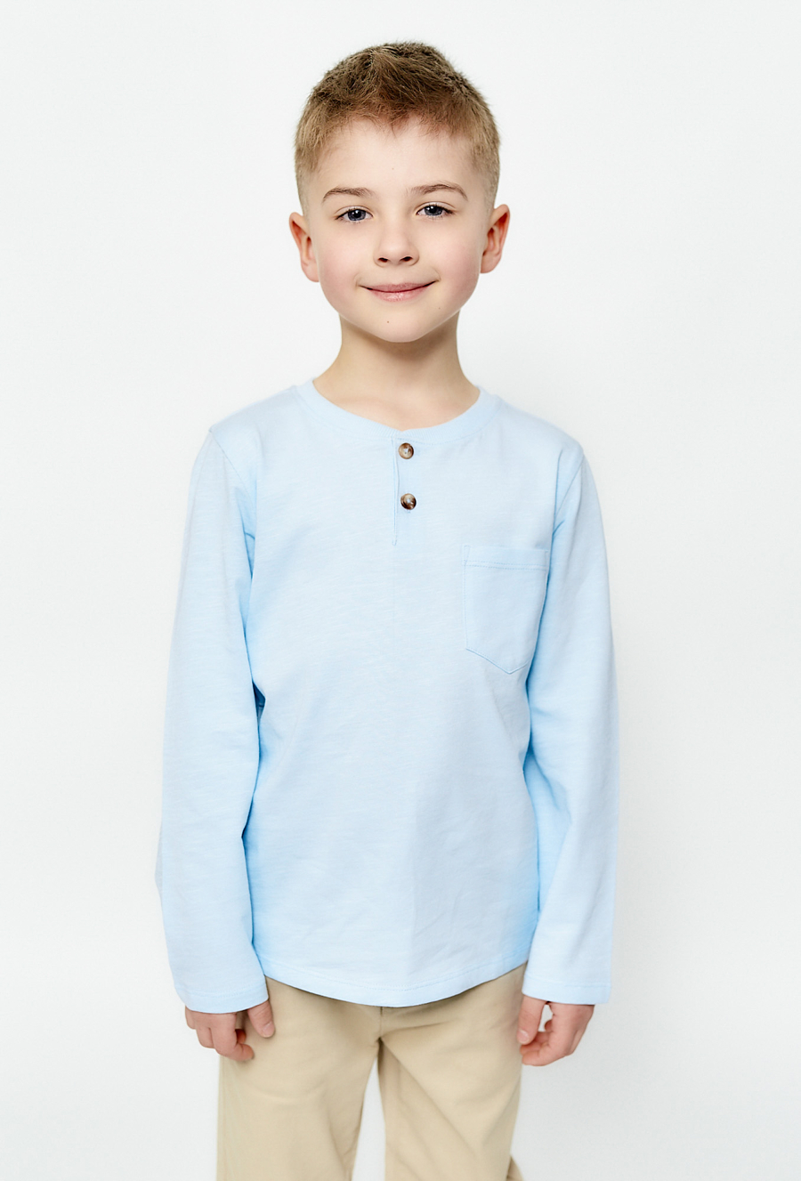 Bawełniana bluzka z długim rękawem