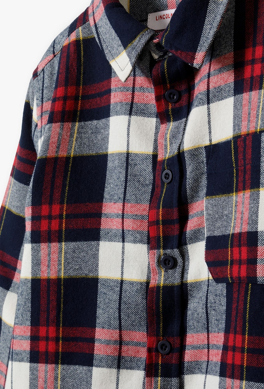 Koszula flanelowa w atę - długi rękaw - Lincoln&Sharks