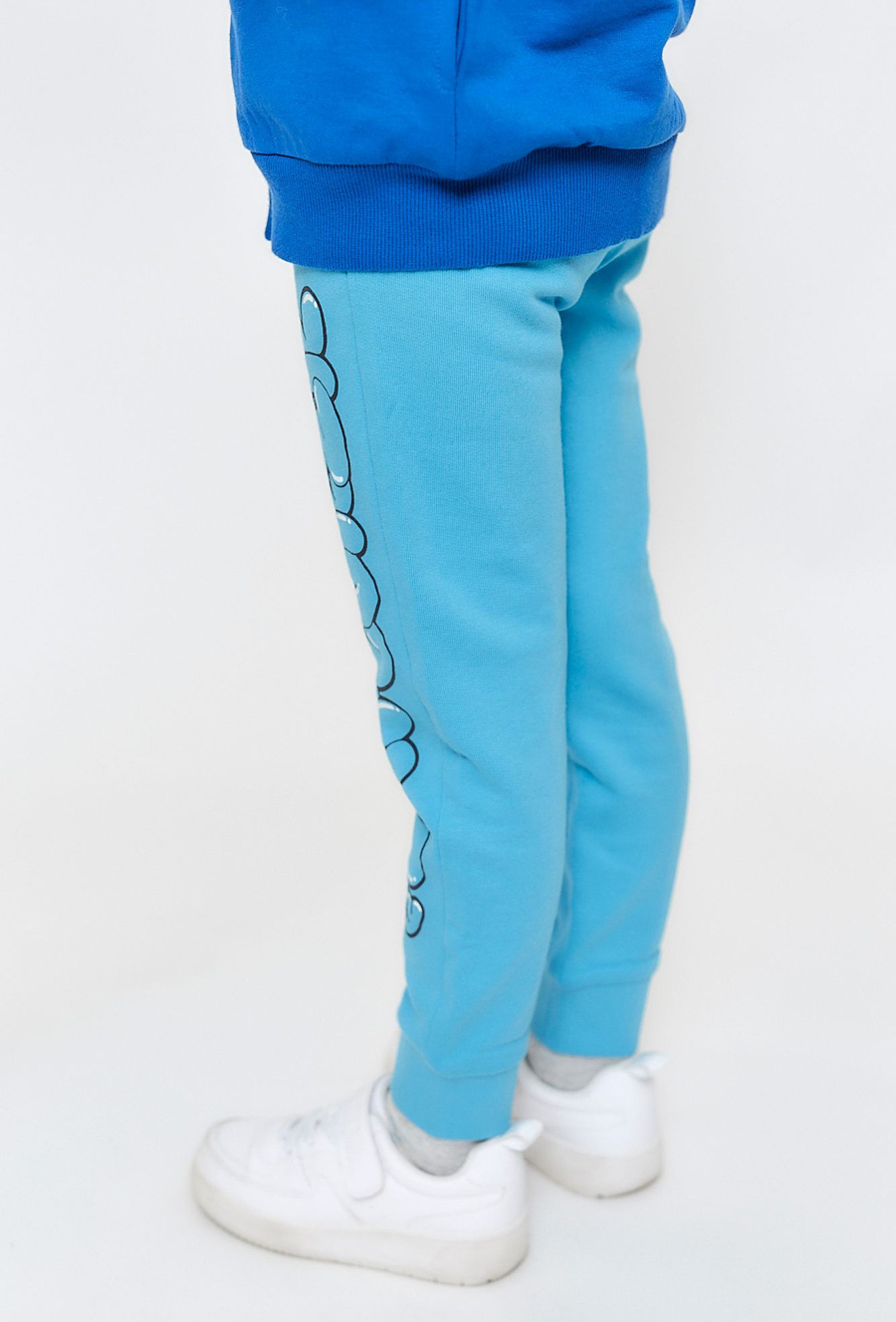 Spodnie dresowe dla chłopca - niebieskie