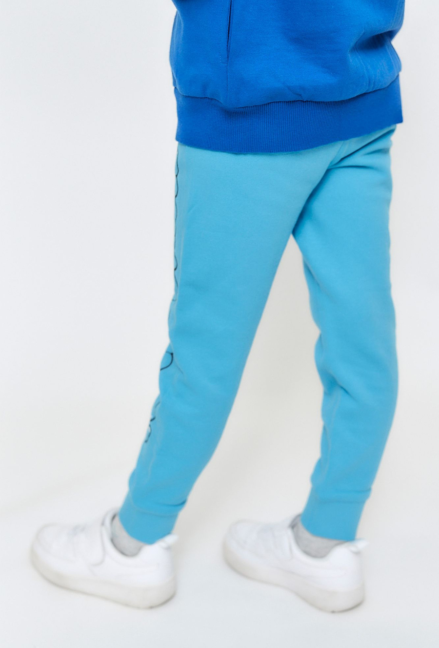 Spodnie dresowe dla chłopca - niebieskie