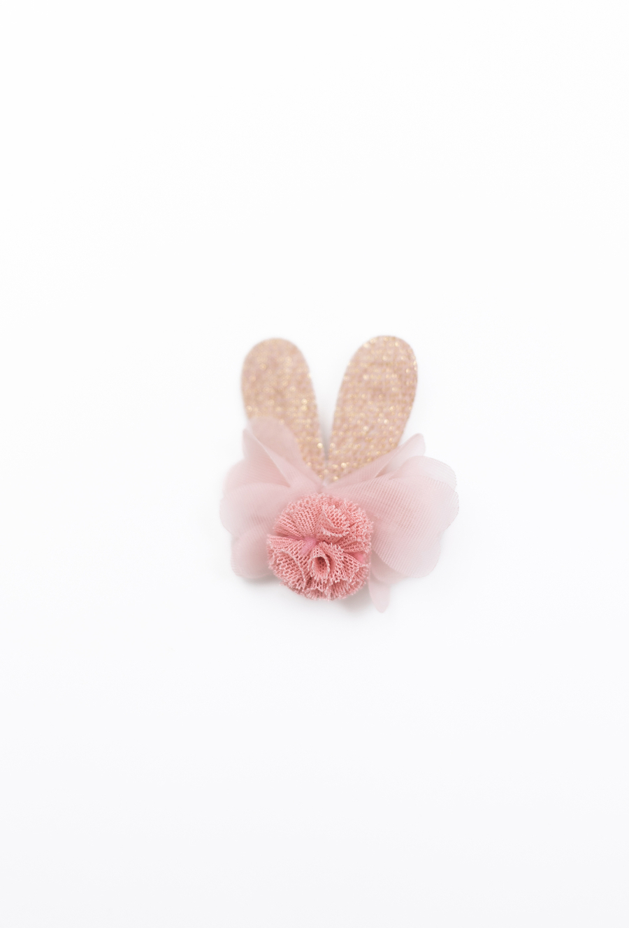 Różowa spinka do włosów