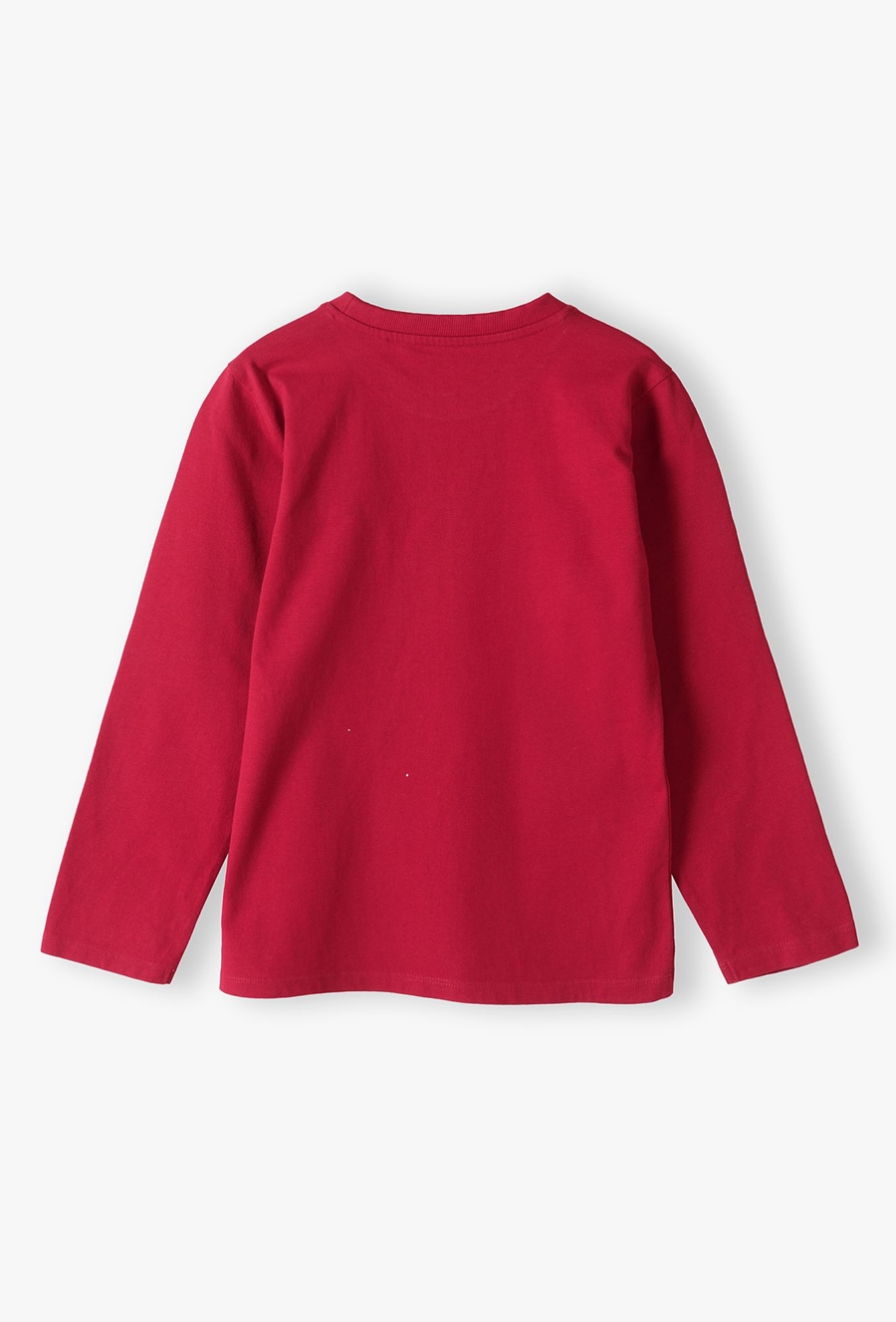 Czerwona dzianinowa bluzka dla chłopca - Lincoln&Sharks