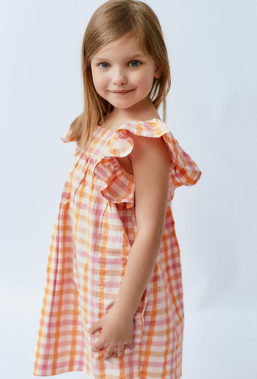 Sukienka z ótkim rękawem